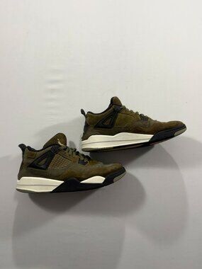 Nike Air Jordan Flight 89 sneakers in olive green suede with black accents